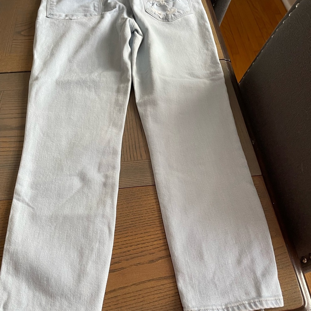 J BRAND Ruby Destroyed Light Wash Jeans Size 28